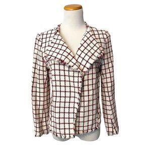 Zara plaid blazer, size L